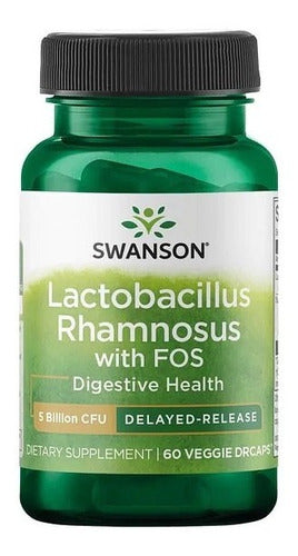 Swanson- Lactobacillus Rhamnosus Con FOS 60 Capsulas