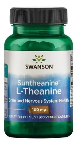 Swanson - L-teanina Suntheanina 100mg 60 Capsulas Veg N/a