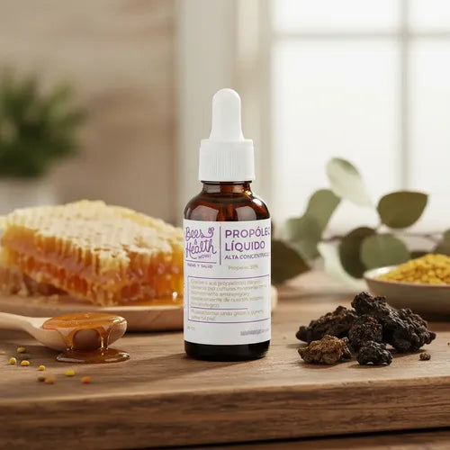 Bees & Health- Propóleo Al 30%  Alta Concentración 30 Mililitros