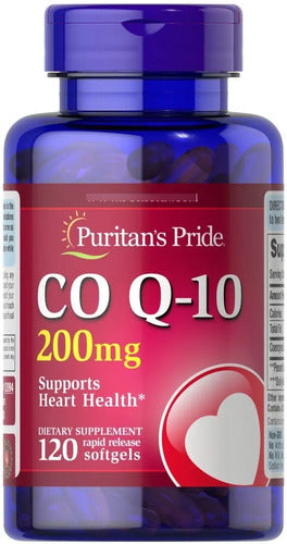 Puritan's Pride - Coenzima Q10 200mg 120 Cápsulas 