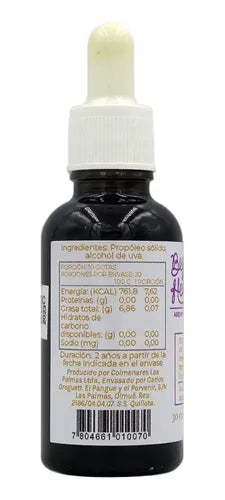 Bees & Health- Propóleo Al 30%  Alta Concentración 30 Mililitros