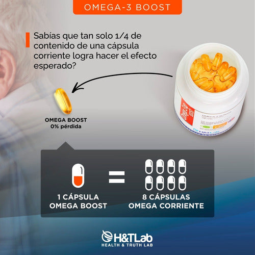 H&tlab - Omega 3 Xp Boost 30 Caps (pack 2 Unidades)