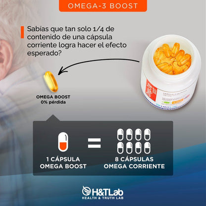H&tlab - Omega 3 Xp Boost 30 Caps (pack 2 Unidades)