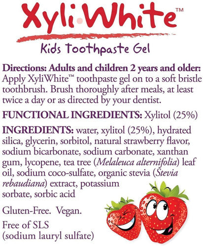 Pasta Dental Sabor Fresa Para Niños
