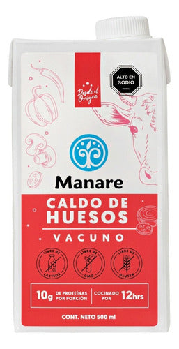 Manare- Caldo De Hueso Vacuno 500ml