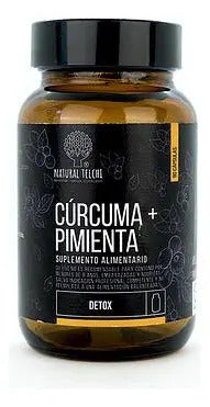 Natural Telchi- Cúrcuma+pimienta 500mg  90cápsulas