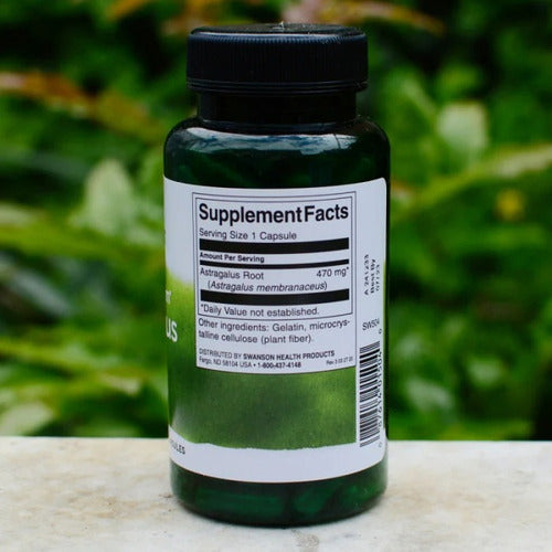 Swanson- Spectrum Raiz Astragalus 470mg 100capsulas