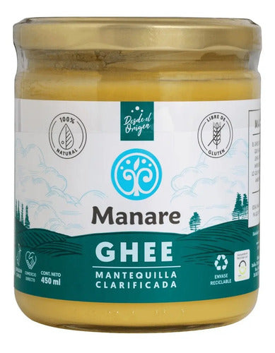 Manare- Mantequilla Ghee Clarificada 450 Ml 