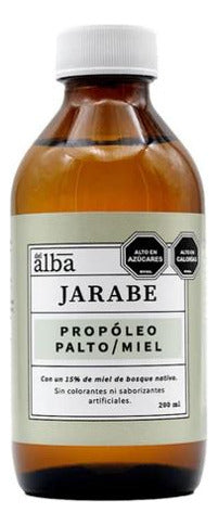 Del Alba - Jarabe Propóleo Palto Miel 200ml