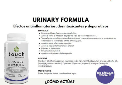 Touch Of Synergy - Urinary Formula 70g 100 Caps