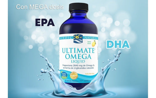 Nordic Natural- Ultimate Omega  Sabor Limón  119 Ml