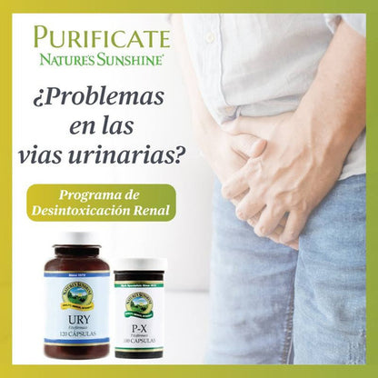 Natures Sunshine - Ury Salud Urinaria 470 Mg 120 Caps