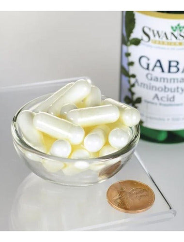 Swanson- Gaba 500mg 100 Capsulas