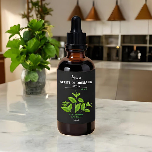 2heal - Aceite De Orégano Carvacrol Y Timol  Vegano 30 Ml