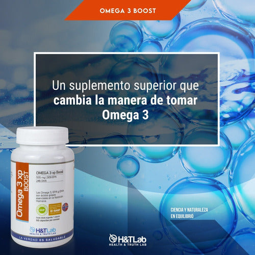 H&tlab - Omega 3 Xp Boost 30 Caps (pack 2 Unidades)