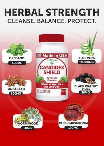 Candida Cleanse Detox Para Mujeres Y Hombres 11 En 1