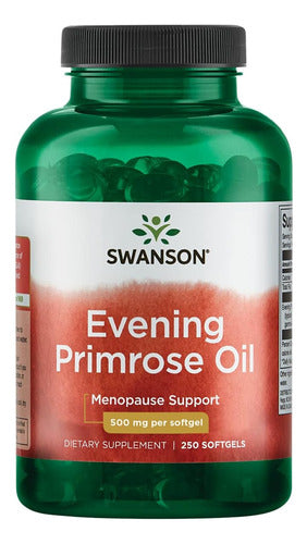 Swanson- Evening Primrose Oil (menopause Support) 500mg 250softgels