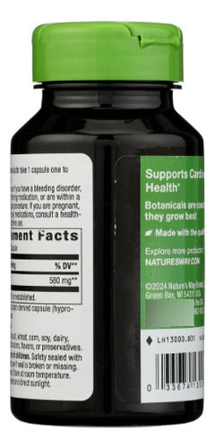 Natures Way - Garlic Bulbo De Ajo 580mg 100 Capsulas Veg N/a