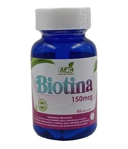 ANC- Biotina 150 Microgramos 60 Cápsulas