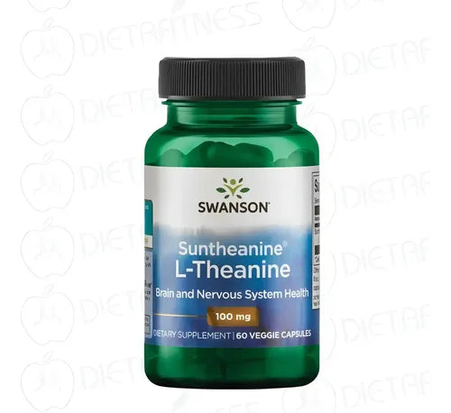L Teanina Swanson 100mg Antistress Calma Y Bienestar Mental Original
