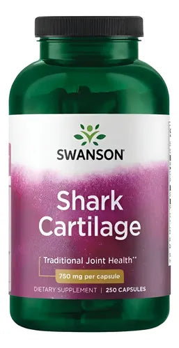 Swanson - Cartílago De Tiburón 750 Mg 250 Capsulas N/a