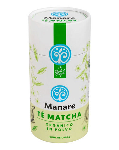Manare- Té De Matcha Orgánico 100 gramos