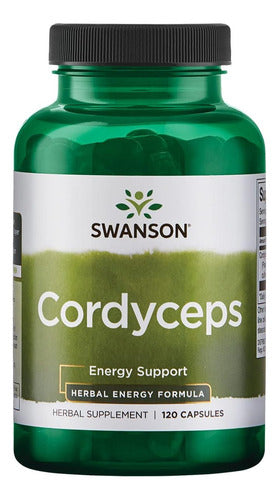 Swanson Cordyceps, 600 Mg, 120 Cápsulas, Sabor Neutro