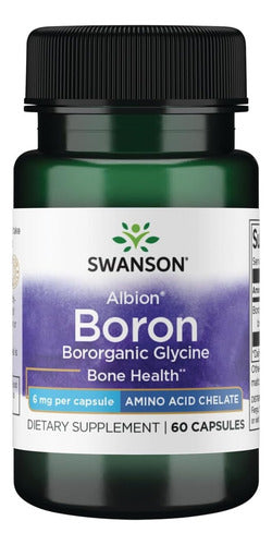 Swanson- Boron 6mg 60 Capsulas