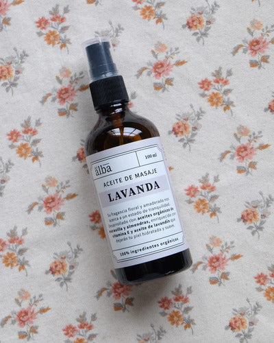 Del Alba - Aceite De Masaje Lavanda 100ml