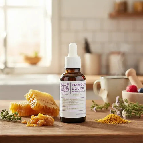 Bees & Health- Propóleo Al 30%  Alta Concentración 30 Mililitros