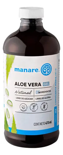 Manare- Aloe Vera Gel 473ml Natural