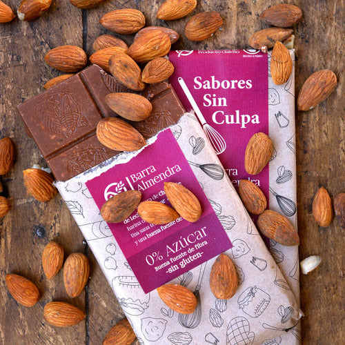 Sabores Sin Culpa Barra De Chocolate 40g Sin Gluten/azucar