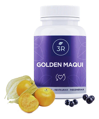 3r- Golden Maqui 60 Cápsulas