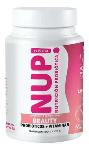 Nup!- Beauty Probioticos + Vitaminas  30 Capsulas