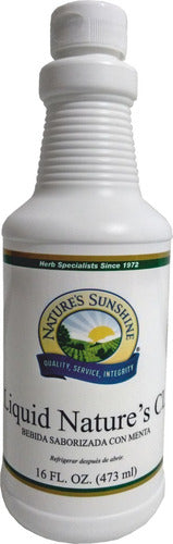 Clorofila Líquida Nature's Sunshine, Usa, Rico Sabor!! Sabor Clorofila Y Menta