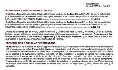 Vital&young -  Prebiotisol 150gr Probiótico En Polvo 