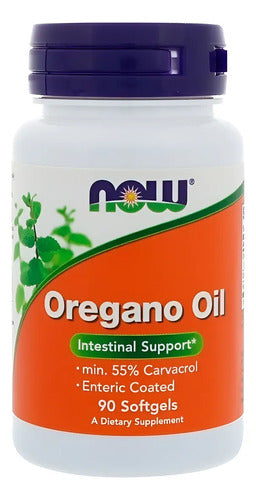 Now - Aceite De Oregano 90 Capsulas Orégano