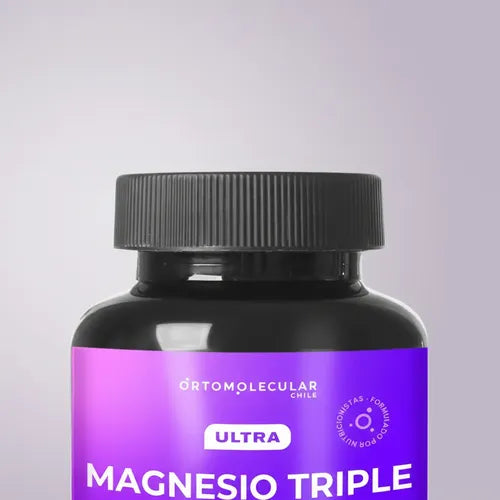 Ortomolecular- Ultra Magnesio Triple 120 Cápsulas