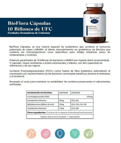 Biocare-neobalance 10 Billones (30 Caps) Embarazadas Nodriza