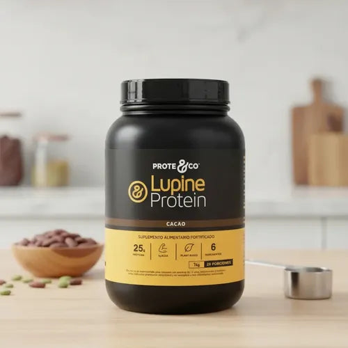 Proteico - Lupine Proteína Cacao Tarro 1 Kg Cacao