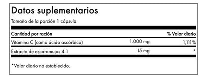 Swanson Vitamina C Con Escaramujos 250 Caps Sabor Sin Sabor