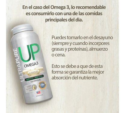 Newscience - Omega 3 Ultra Pure  - 120 Capsulas