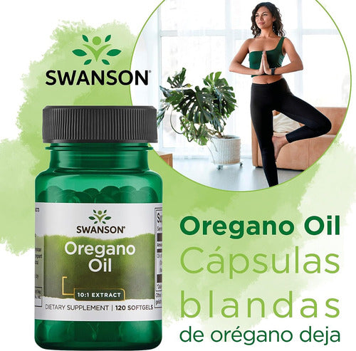 Swanson- Oregano Oil 150mg 120capsulas