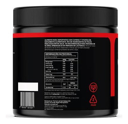 Strive Nutrition- Cafeína en Polvo 200 gramos