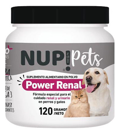 Nup! - Power Renal perros y gatos (Cuidado Renal Y Urinario) 120gramos