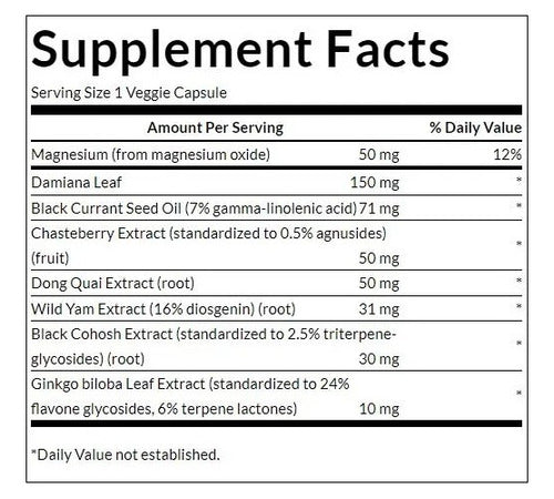 Swanson- Menopausia Producto Esencial 120capsulas