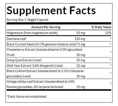 Swanson- Menopausia Producto Esencial 120capsulas