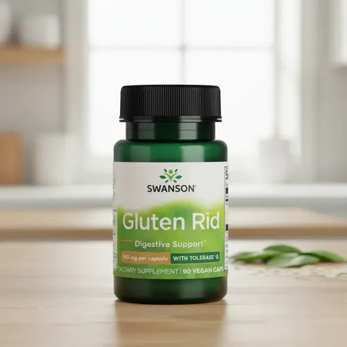 Swanson Ultra Gluten Rid Con Tolerasa G 100 Mg 90 Cápsulas V Sin Sabor