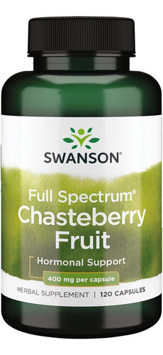 Swanson- Chasteberry  Apoyo Menopáusico y Menstrual 120capsulas
