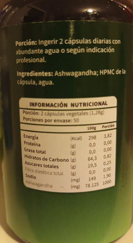 Ortomolecular - Ashwagandha 1000 Mg 100caps